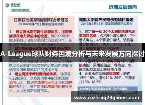 A-League球队财务困境分析与未来发展方向探讨